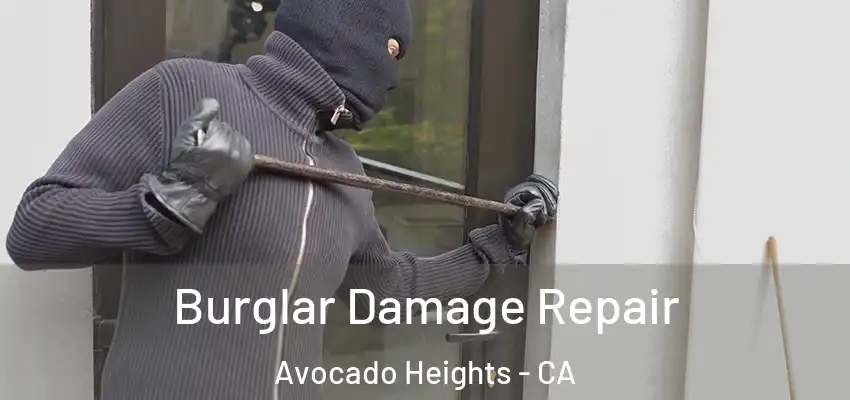  Burglar Damage Repair Avocado Heights - CA